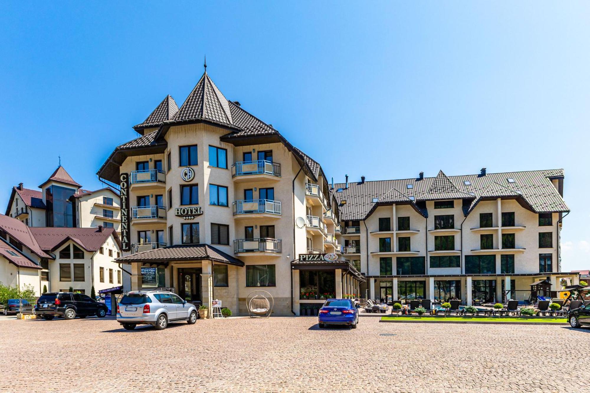 Continental Spa Resort Bukovel Exterior foto