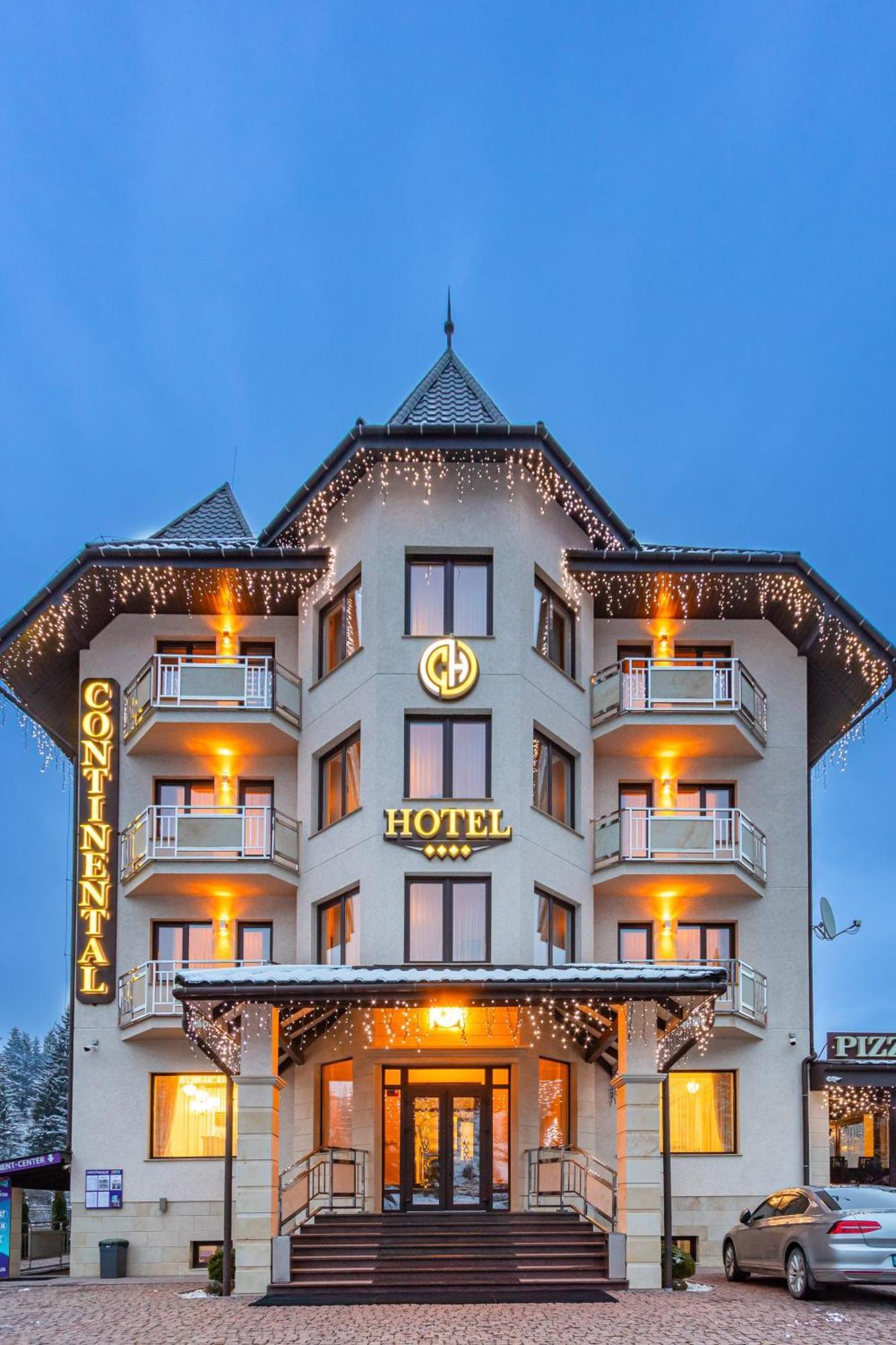 Continental Spa Resort Bukovel Exterior foto