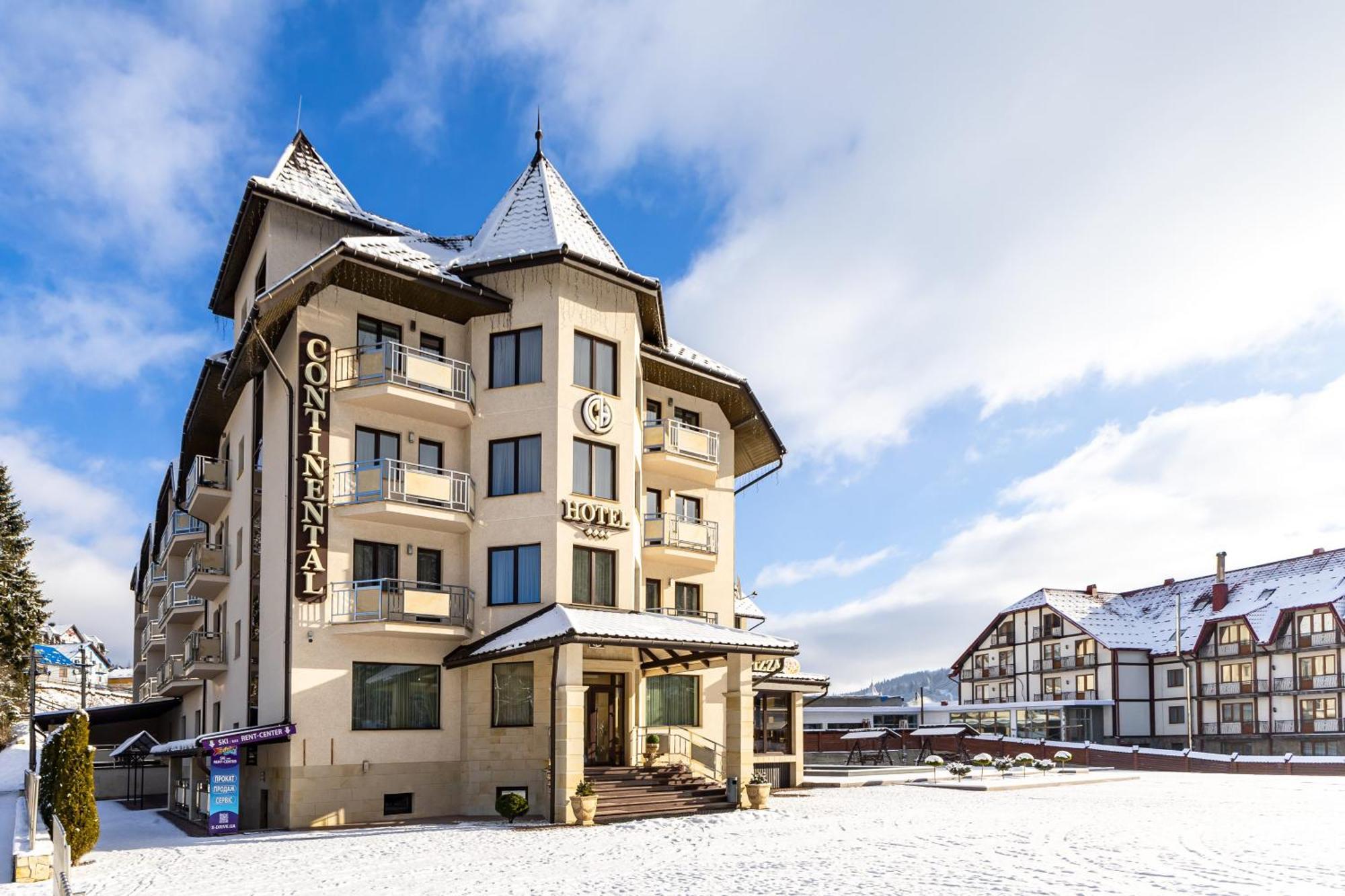 Continental Spa Resort Bukovel Exterior foto
