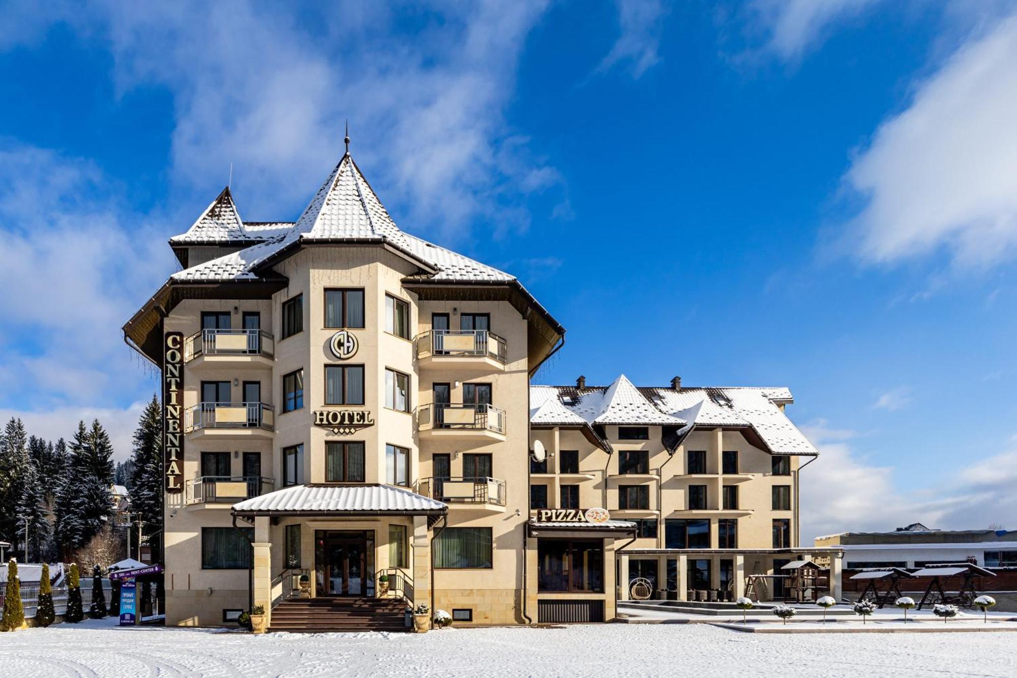 Continental Spa Resort Bukovel Exterior foto